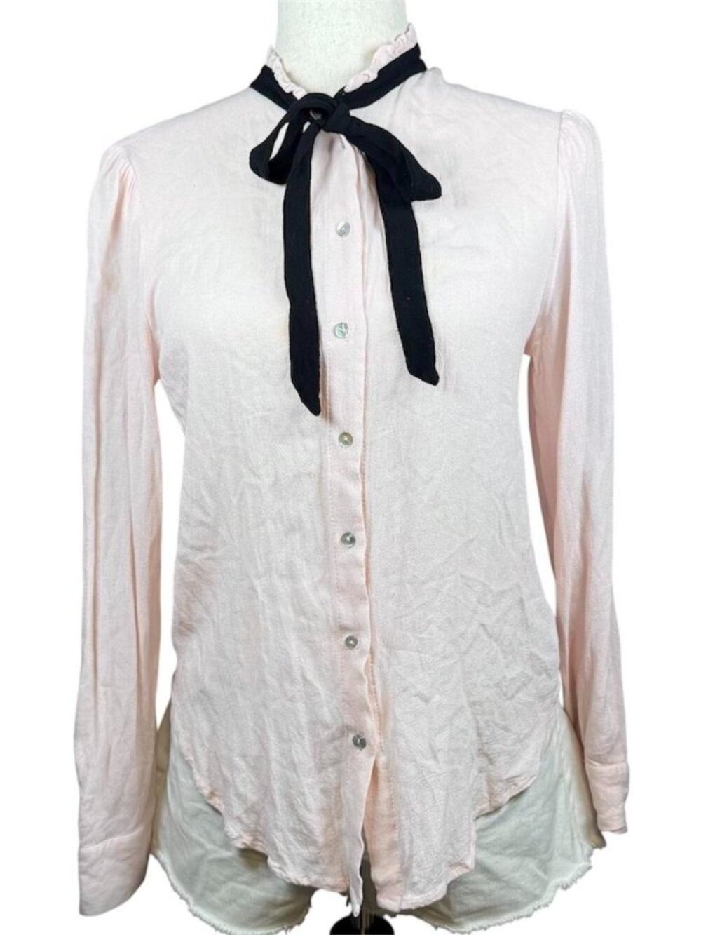 Forever 21 Vintage Academia long sleeve button up